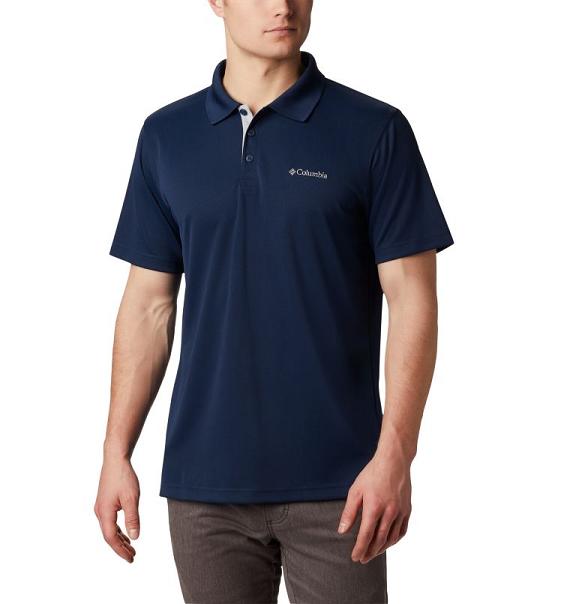 Columbia Utilizer Polo Navy For Men's NZ86215 New Zealand